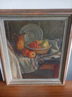 Stillleben Apfel sig.dat. F.Gsell