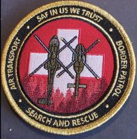  Swiss Air Force Helicopter Patch Air-Transport SAR 