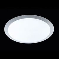 LED Deckenleuchte, Weiss, Rund, 42 cm Ø