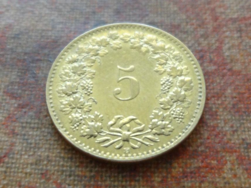 Tutti le monete: 5 Rp. 1993 – Usato da Romanel-sur-Lausanne venduto da Swift13 1