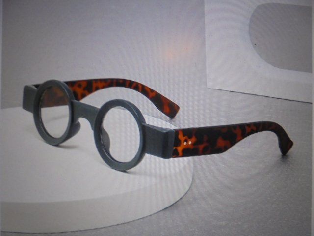 Occhiali & Lenti: Brille rund Grün/Braun – Nuovo (secondo la descrizione) da Hinwil venduto da Glasperlen 6
