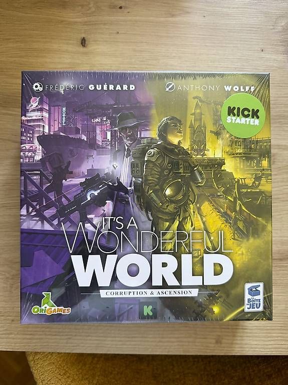 Spiele: It's a Wonderful World + Corruption & Ascension Kickstarter – Neu (gemäss Beschreibung) aus Lausanne von Karkuro 1