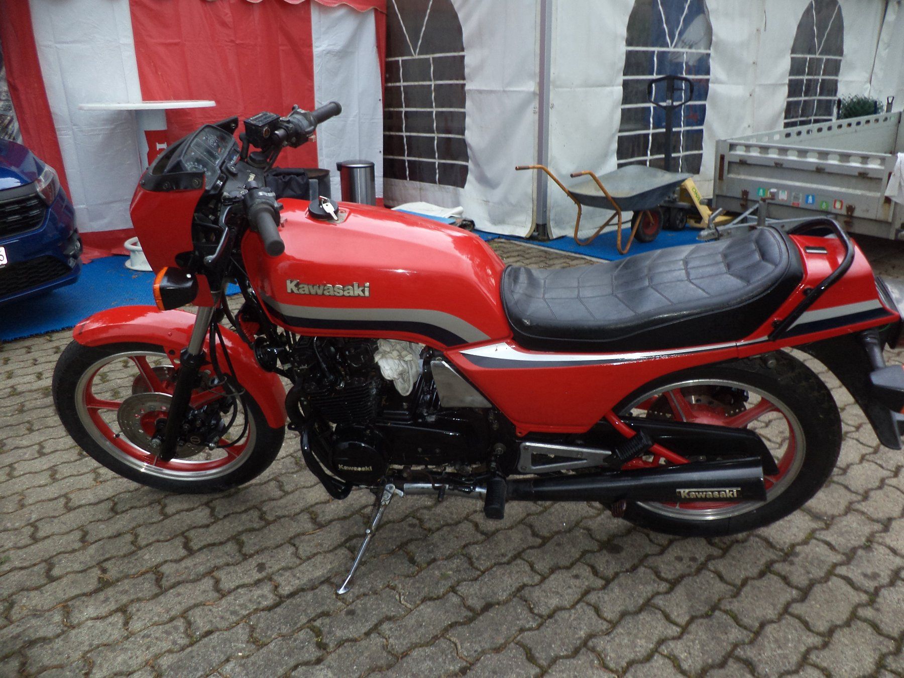 Kawasaki Strasse: Kawasaki GPZ 550H 1982 – Defekt aus Oetwil am See von Avenger07 3