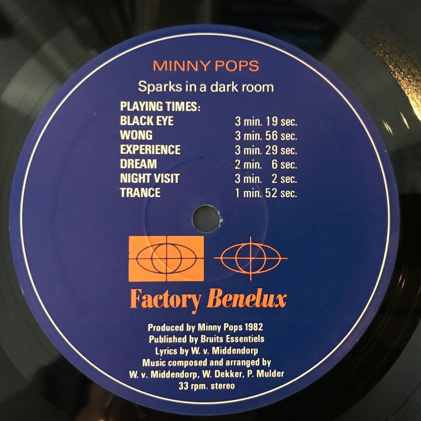 Dischi in vinile: Mini Pops - Sparks in a dark room – Usato da Aesch BL venduto da BlueMusicRecords 3