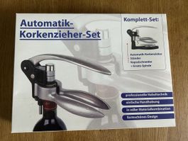 Neu  Automatik-Korkenzieher-Set mit Zubehör🍷🍾
