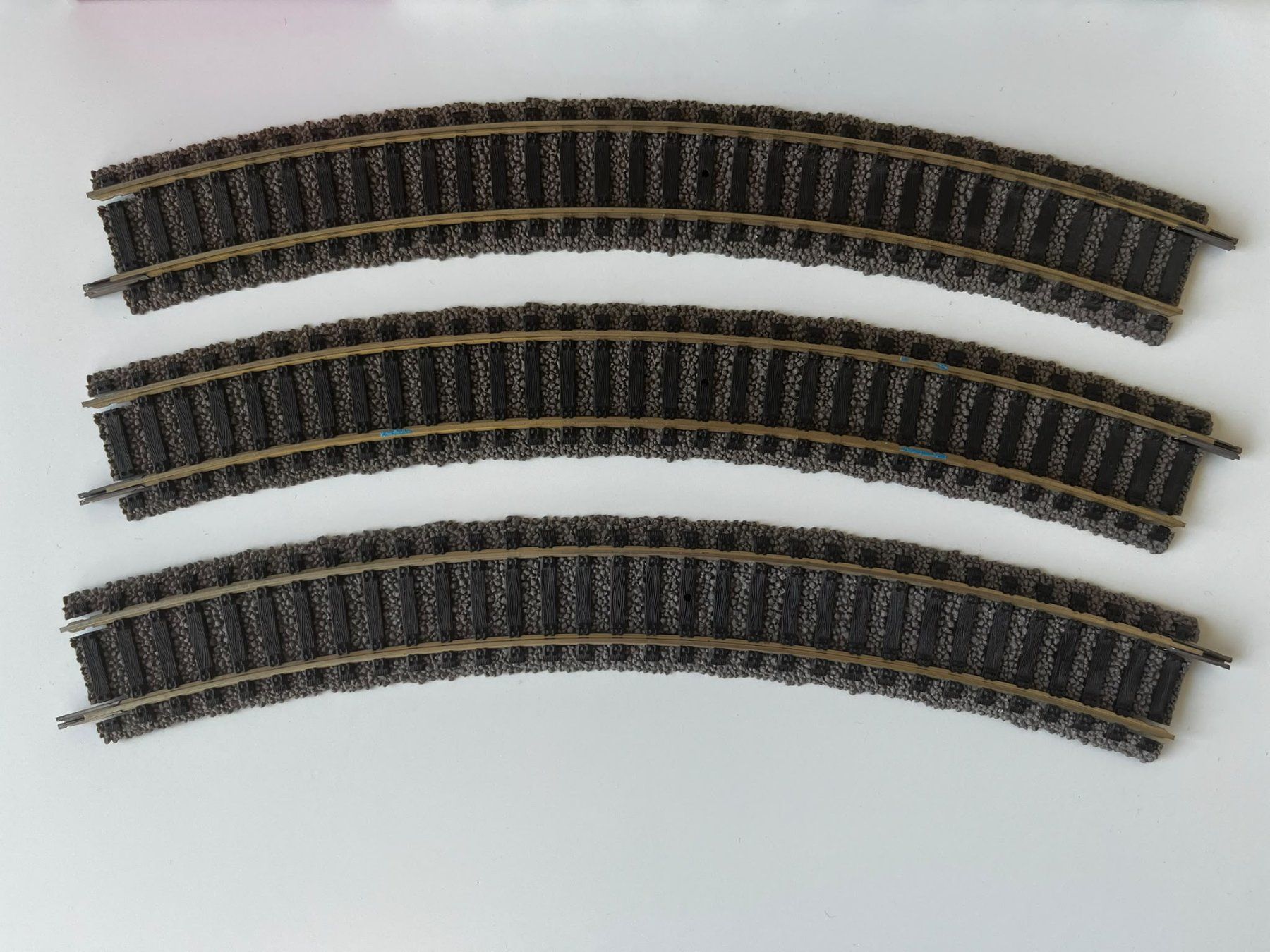 Fleischmann Modelleisenbahnen: 23x Gebogenes Gleis R1 – Gebraucht aus Baden von Muschti 1