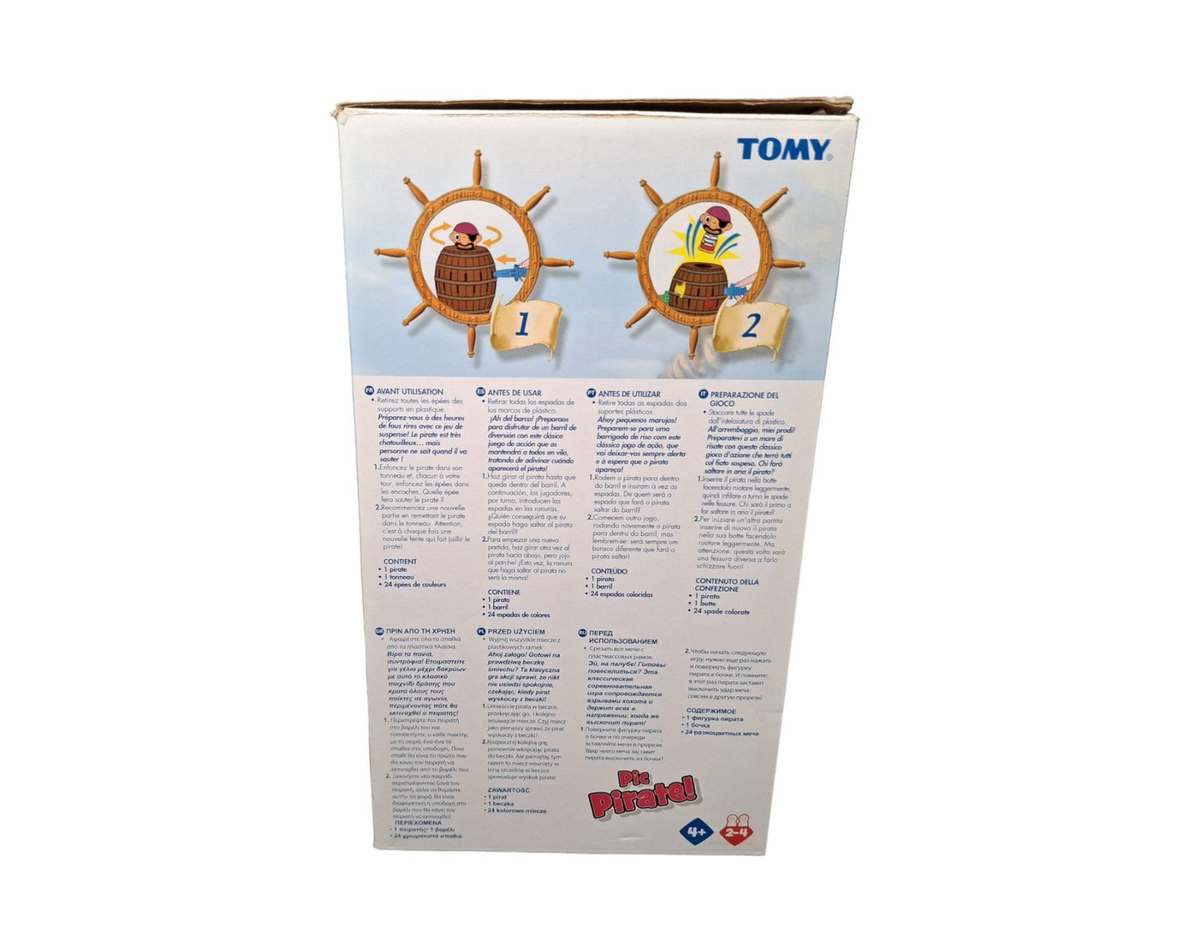 Tomy Giochi: TOMY Pop Up Pirate Spiel 4+ – Usato da Wil SG venduto da Restwert_Wil 4