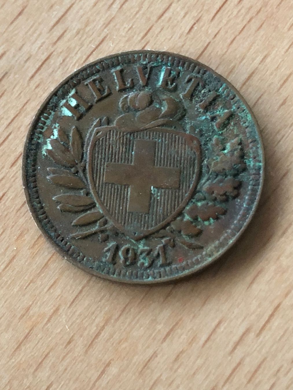 Tutti le monete: 2 Rp. 1931 – Usato da Schötz venduto da Odpa