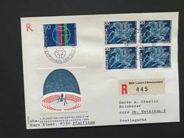 CH   Sonderbrief Planetarium Luzern 1969  (M416)