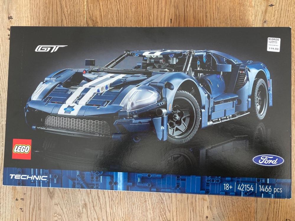 LEGO Technic 42154 Ford GT 2022, Kit Modellino di Auto da