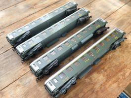 Lima 4 x SBB grosser Personenwagen Set - Spur 0