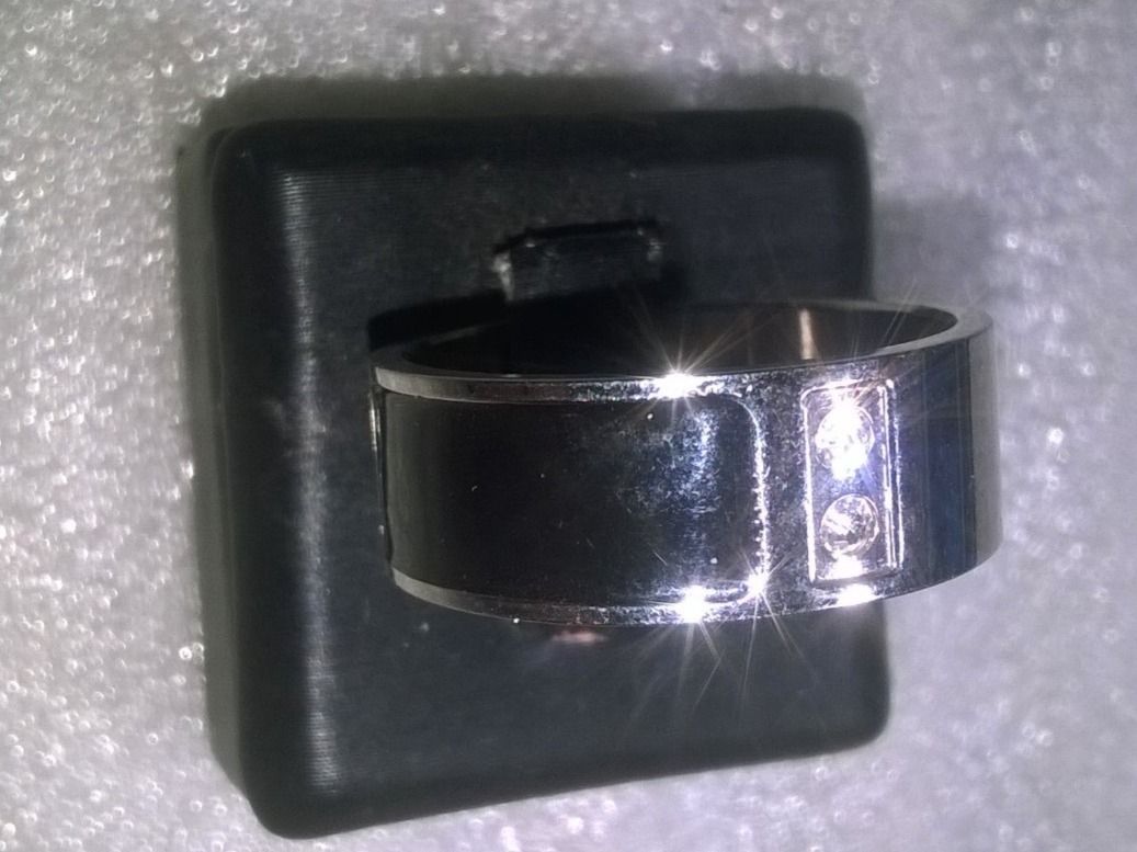 Bagues: ring edelsthal,,,mit krystall ,,matte und glanzig – Neuf (Voir description) à Basel par bijoutrie_4