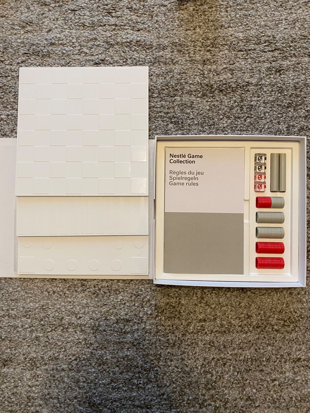 Giochi: Nestlé Game Collection - Set de jeux de plateau – Nuovo e nell'imballaggio originale da Orbe venduto da SNAS9 1