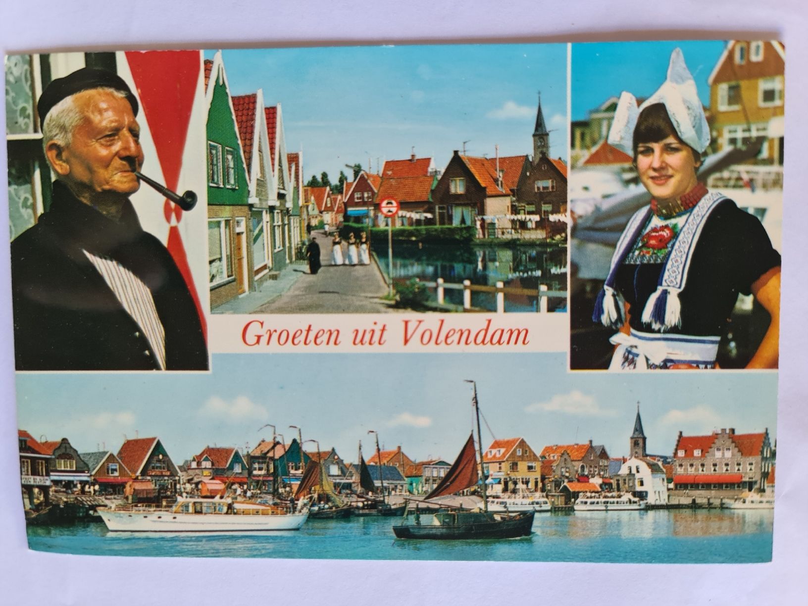 Cartoline postali: Ansichtskarte Volendam Niederlande 1048 – Usato da Dintikon venduto da Vexi