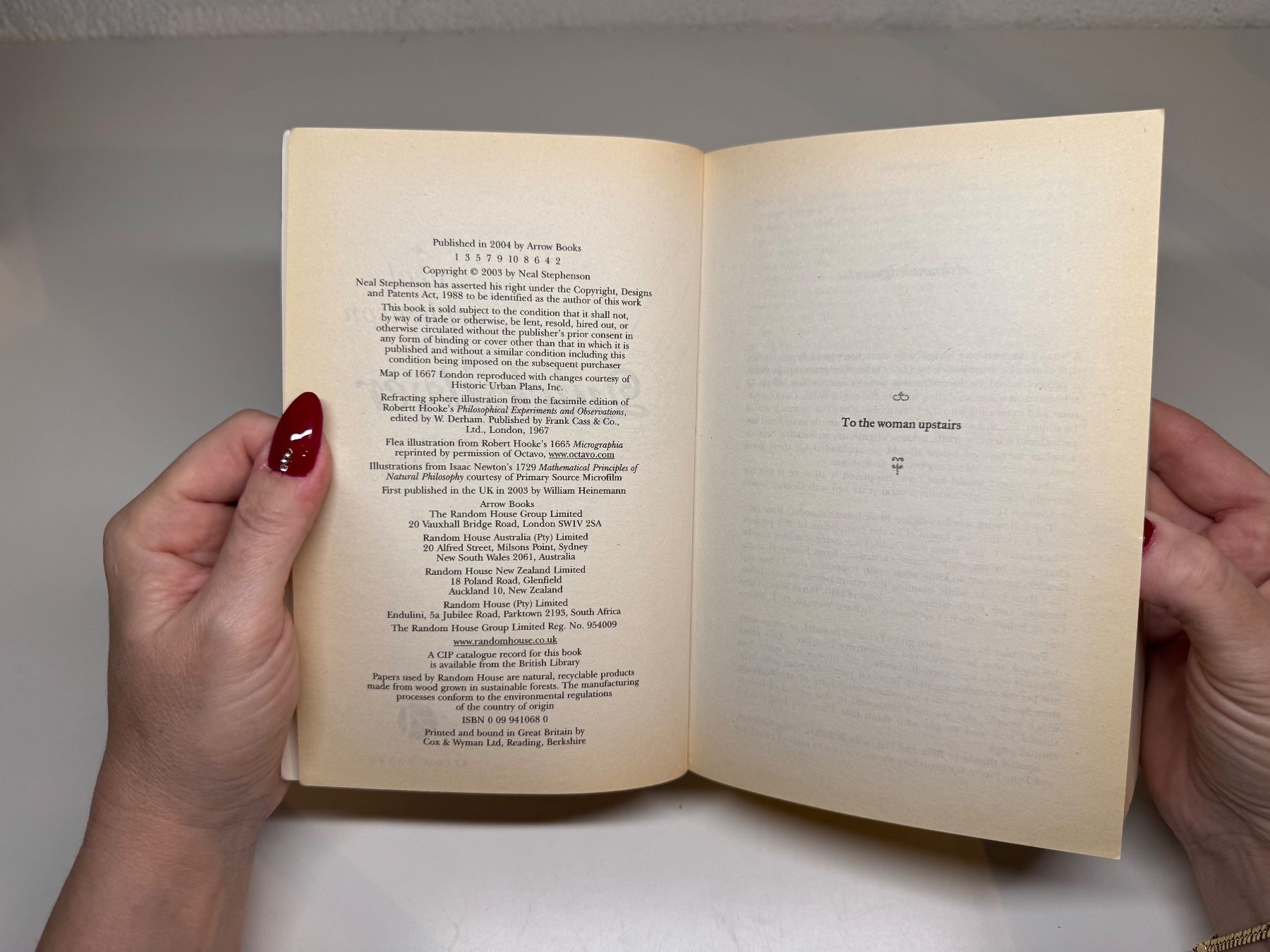 Libri: NOVEL: Neal Stephenson, Quicksilver – Usato da Grosswangen venduto da English_books 3