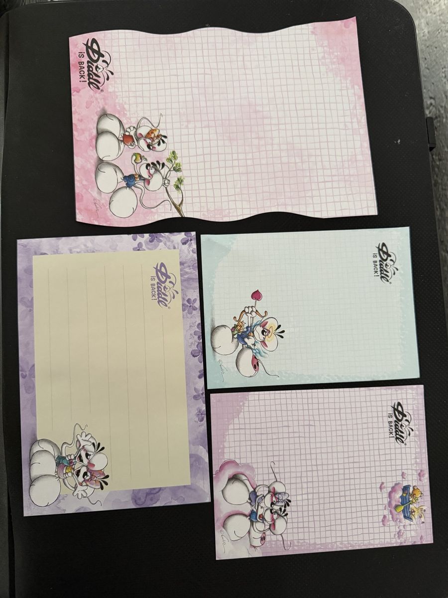 Papier: Briefpapier Set Diddl Maus  – Neuf avec emballage d'origine à Buchs SG par mei_6dnn