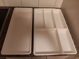 Schubladeneinlage weiss