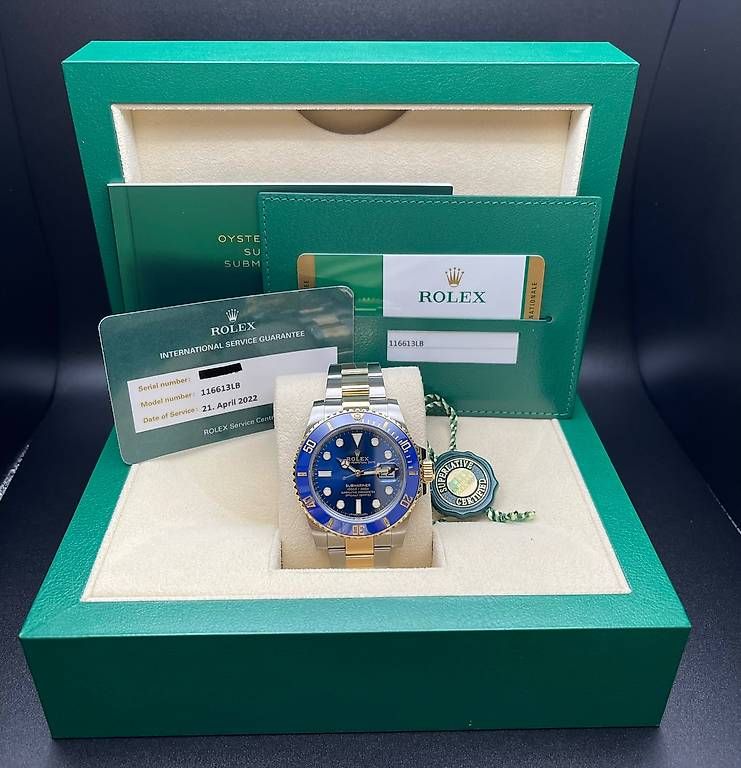 Rolex Orologi: Rolex Submariner Date Ref. 116613LB "Bluesy 40mm"  2020 – Usato da Lugano venduto da luganotopwatches 8