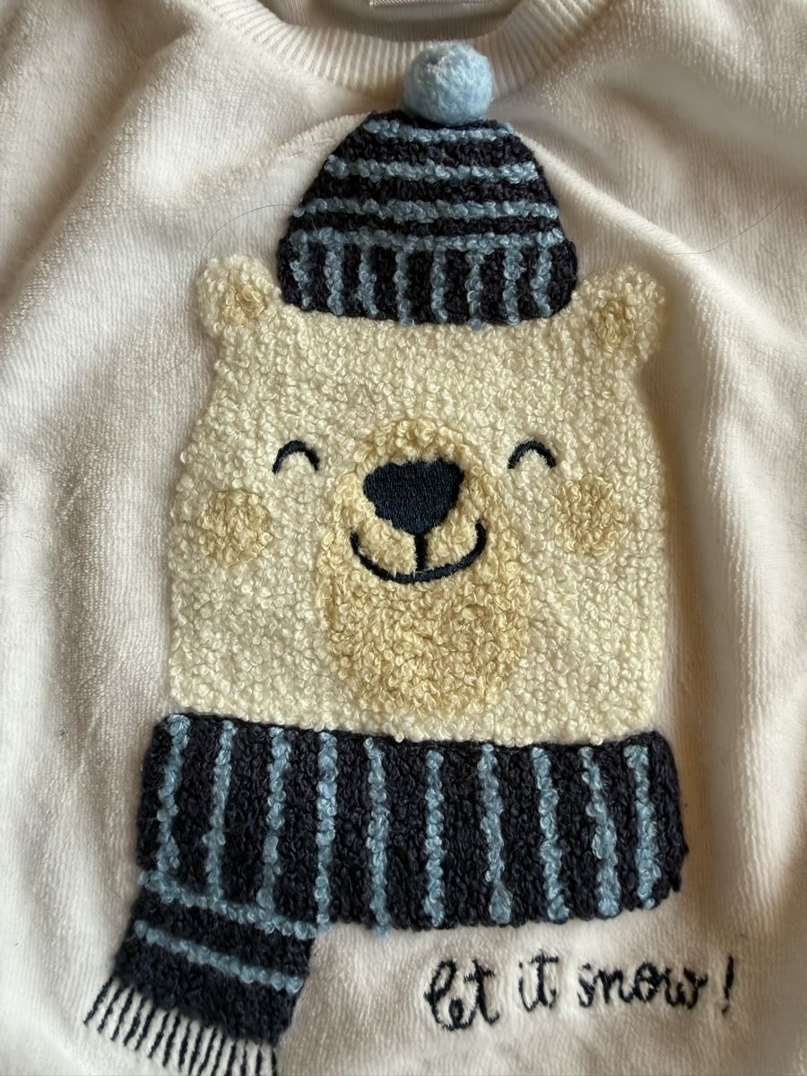 Maglioni & Felpe: Kuschelpullover Eisbär Grösse 74 – Usato da Pragg-Jenaz venduto da gobrist 1