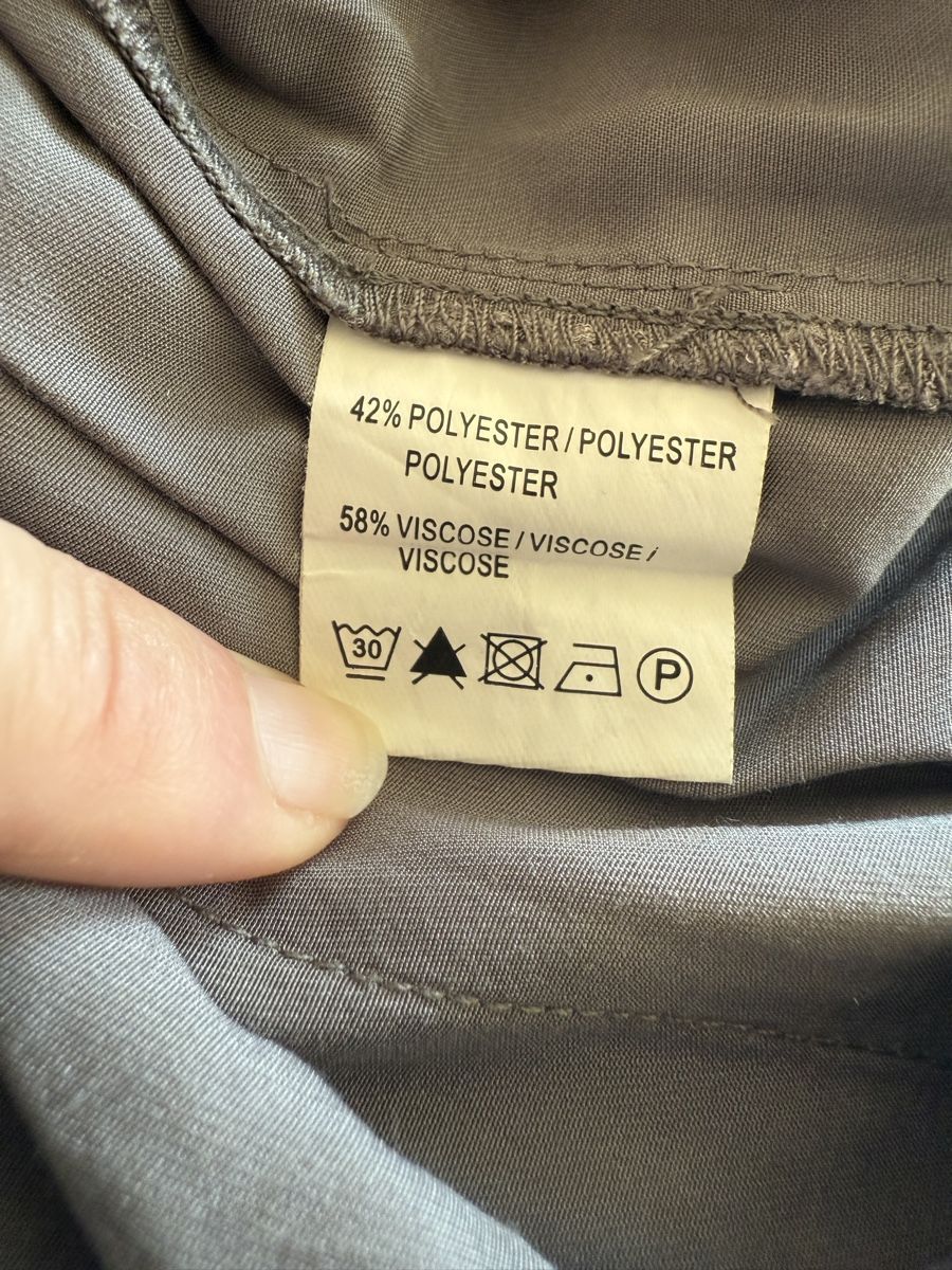 Vestiti: Robe grise Phildar, taille 40, élégante – Usato da Lausanne venduto da Stephaniesdressing 7