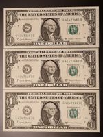 Banknoten USA 1 Dollar