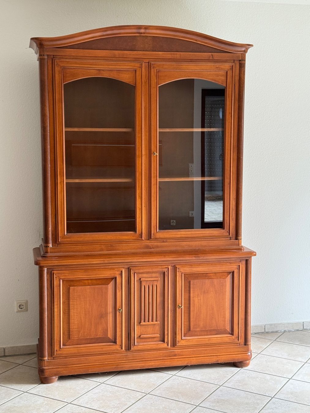Vetrine: Biedermeier Vitrine Kirschbaum Selva Antikstil + Versand – Usato da Gemünden venduto da GEUENWALD 5