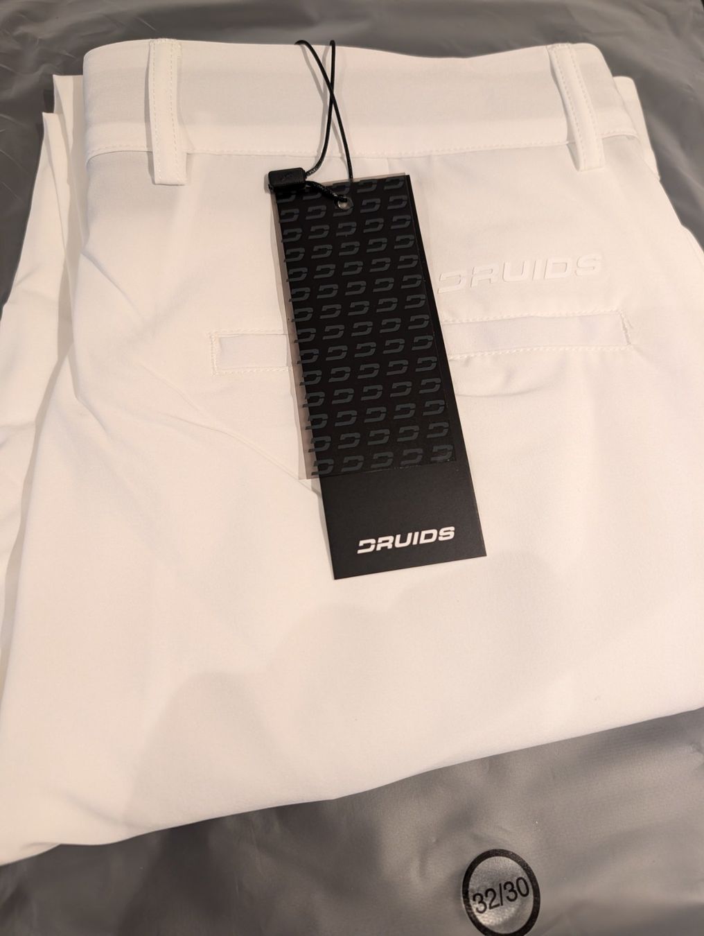 Pantaloni: Freizeit-/Golfhose von DRUIDS - Weiss – Nuovo e nell'imballaggio originale da Neunkirch venduto da zwizzer 3