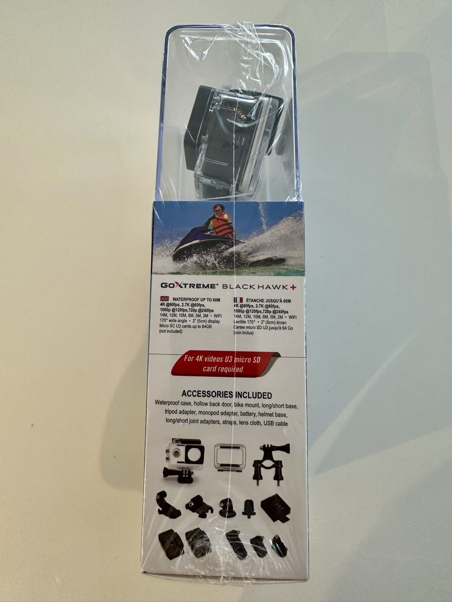 Action Cam: Easypix GoXtreme Black Hawk+ 60p, WLAN – Neu und originalverpackt aus Buchrain von SATG 4