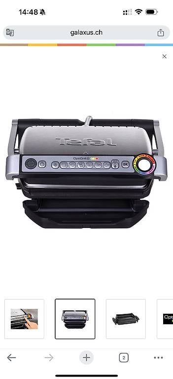 Küchengeräte: Tefal OptiGrill+ Kontaktgrill wie neu – Gebraucht aus Zürich von YanaZam