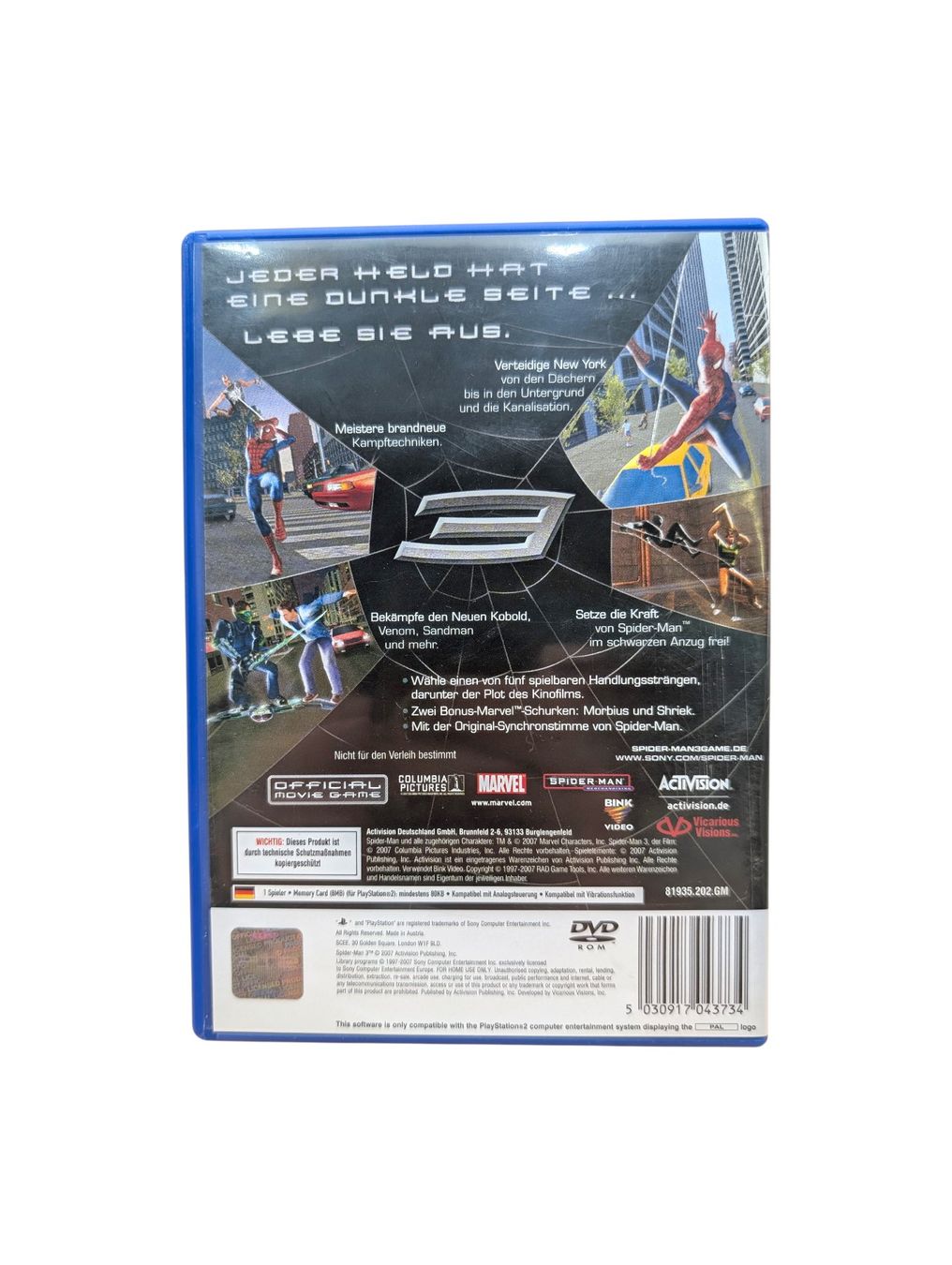 Sony Giochi: Spider-Man 3 PlayStation 2 – Usato da Domat/Ems venduto da IsseldorsShop 1