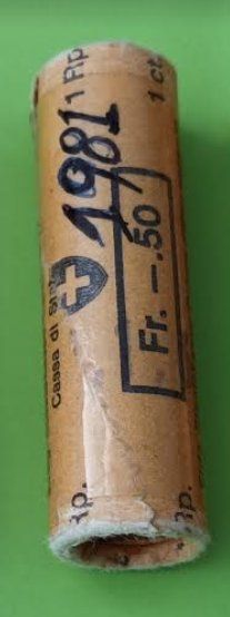 Rouleau De 50 Pièces De 1 Centime Finlande 2003 – État SUP/SPL, Lion Héraldique