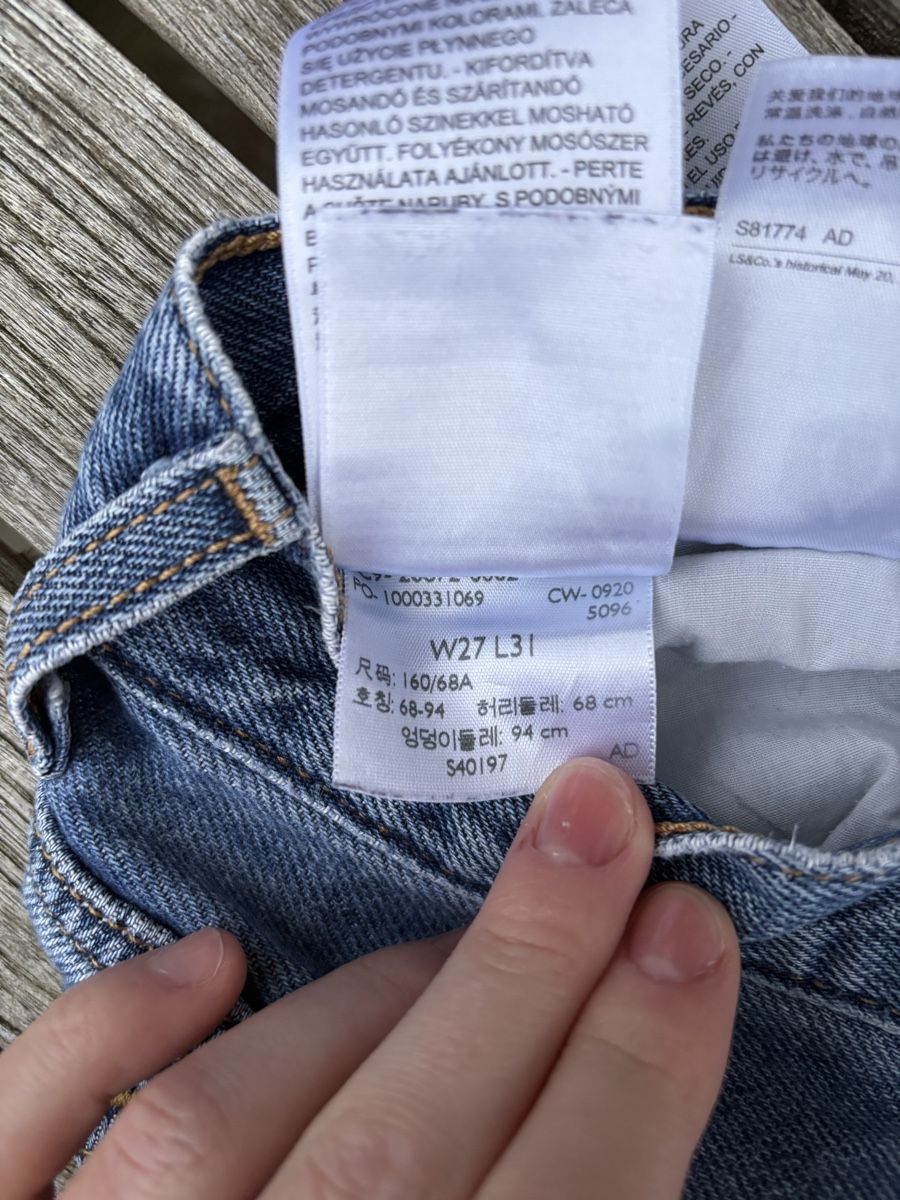 Levi's Jeans: Levi’s high loose jeans – Usato da Riehen venduto da guggla11 6