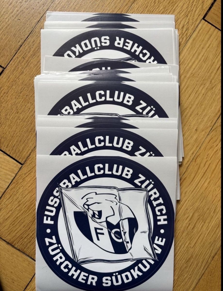 FCZ Sticker: FCZ STICKERS 50x – Nuovo (secondo la descrizione) da Zürich venduto da mar_cns7