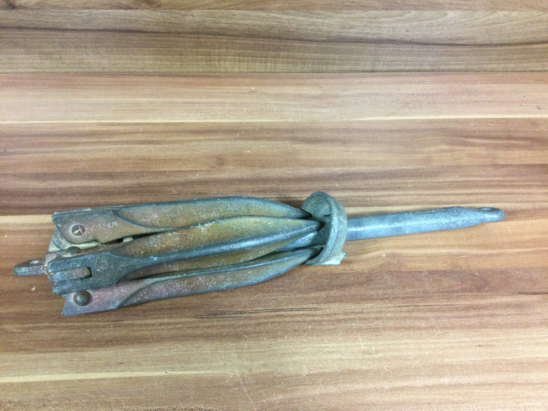 Anker: Gebrauchter Falt oder Klappanker für Boot – Gebraucht aus Wangen SZ von kuriosum12 3