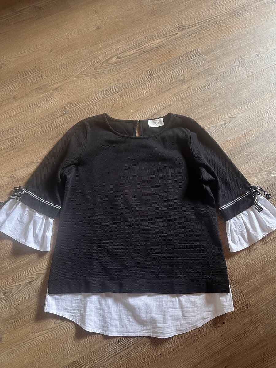 Top: Cartoon Top Gr. 40 Schwarz/Weiss – Usato da St. Moritz venduto da Dar-23