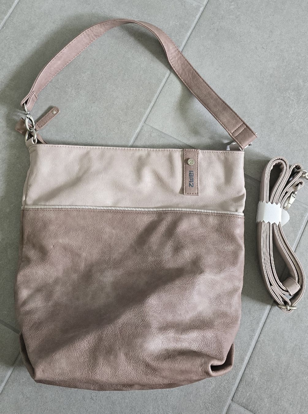 Zwei Borse da donna: Zwei Ledertasche beige, rosé neuwertig – Nuovo (secondo la descrizione) da Rheinau venduto da inStyleSg