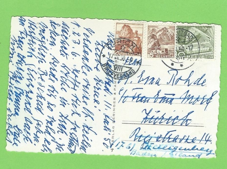 Cartoline postali: Rigi-Känzeli – Usato da Zürich venduto da t24_de 1