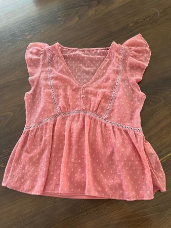 Damen Bluse rosa Gr. 36/38