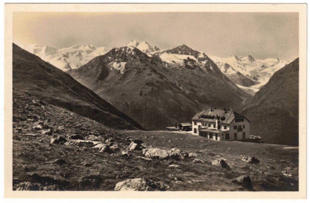 Cartoline postali: St. Moritz - Standseilbahn Muottas Muragl Bergstation – Usato da Binningen venduto da Mountainrider
