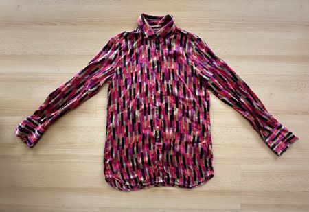 Seidenbluse von 0039 Italy Grösse XS