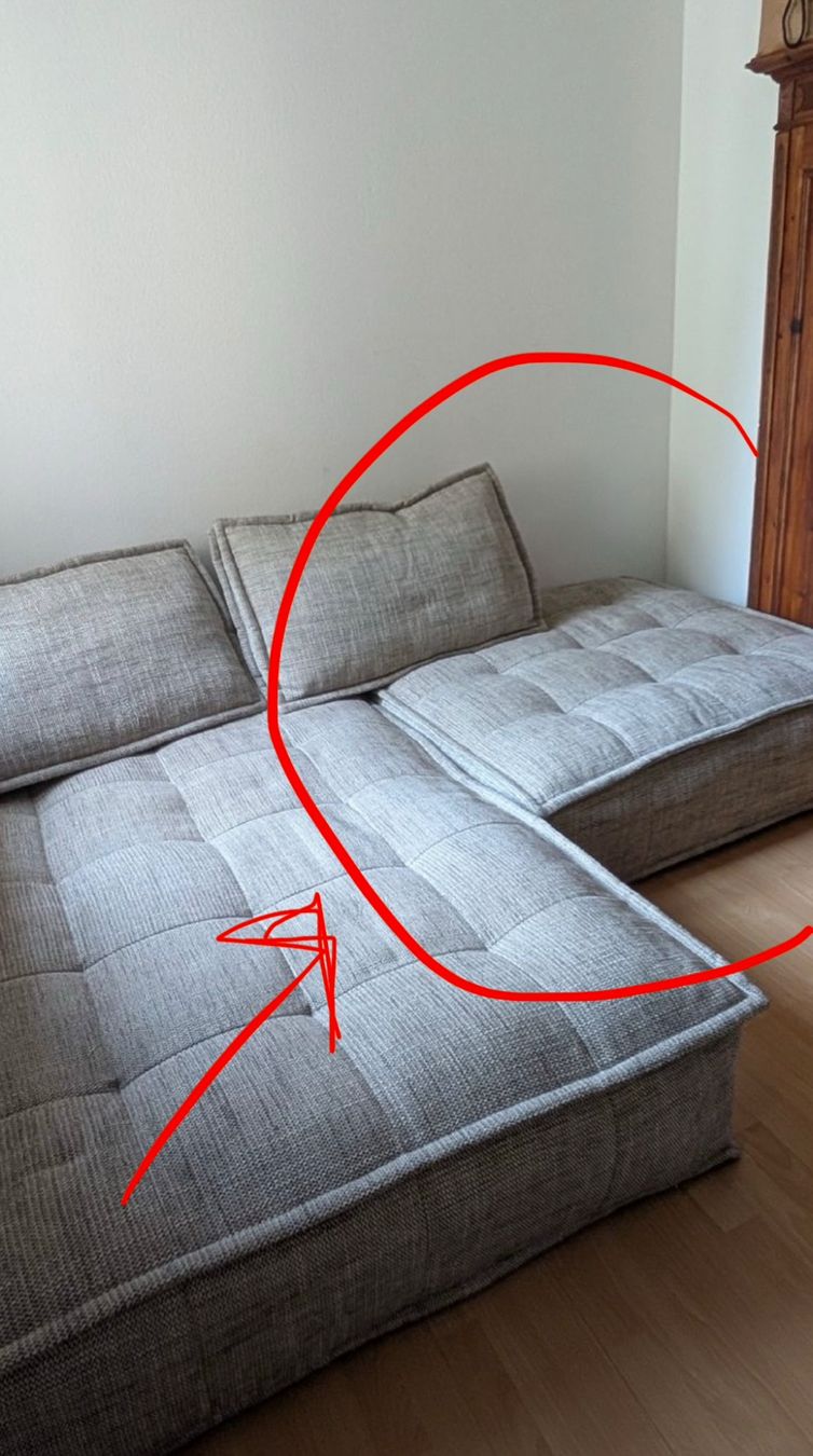 Maisons du monde Divani: Modulares Sofa-Eckteil - flexibel aufstellbar! – Usato da Zürich venduto da sheijla