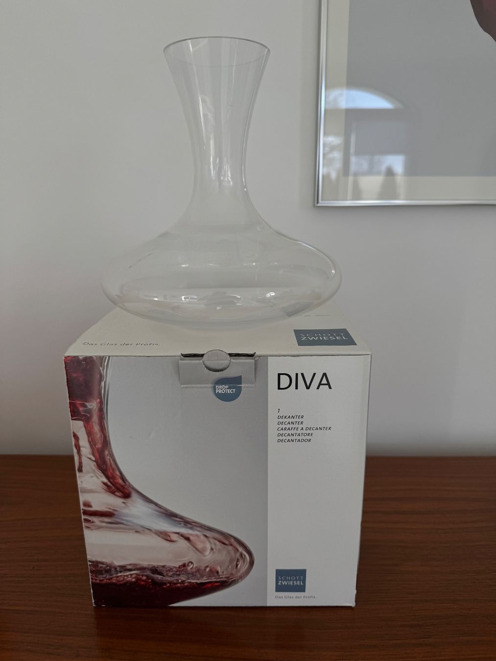 Zwiesel Karaffen: Carafe à décanter en cristal neuve Schott Zweisel – Neu und originalverpackt aus giffers von sev_c9x9 2