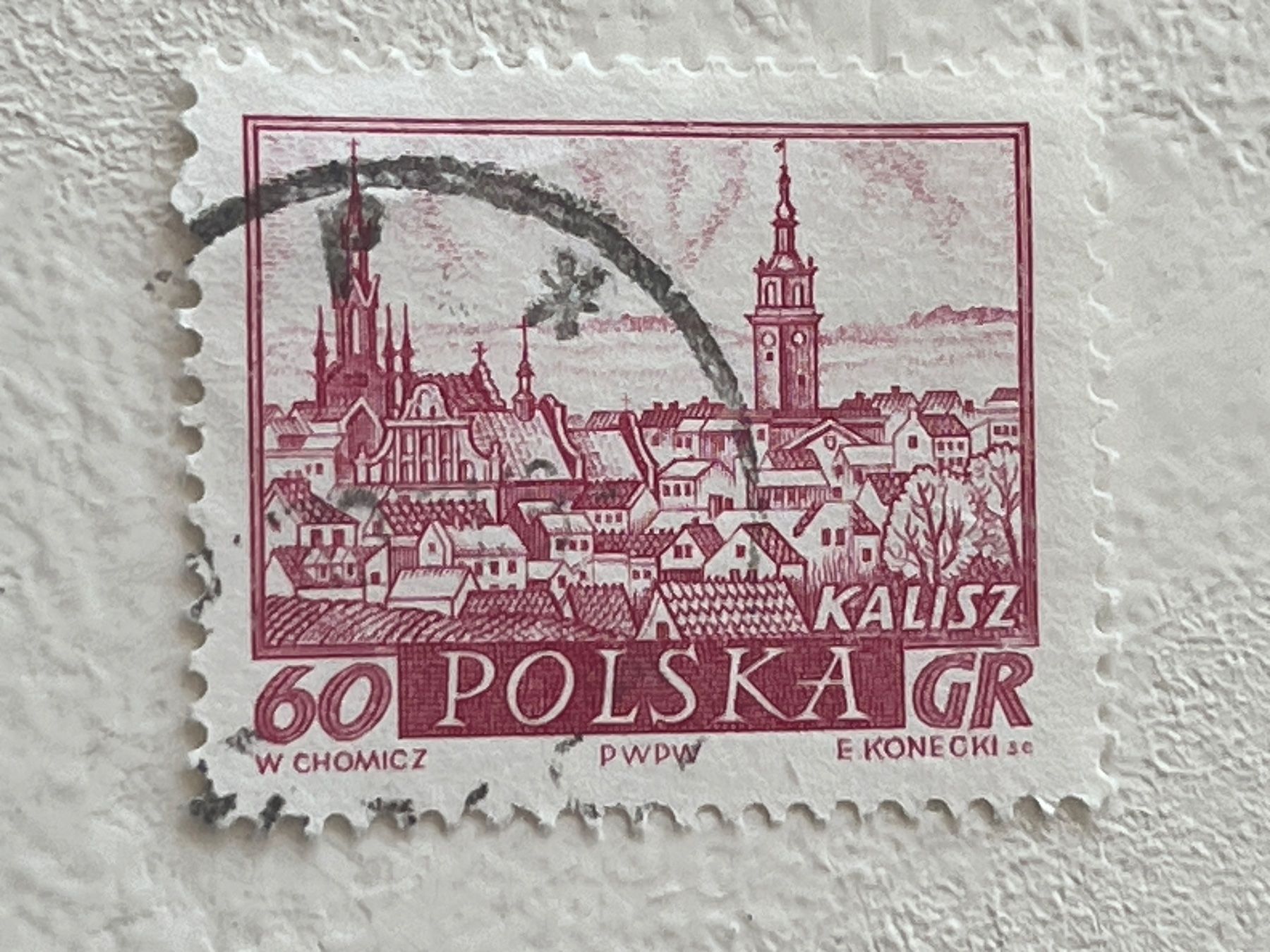 Alle Briefmarken: Polen Briefmarke – Gebraucht aus Chiasso von AzenYa