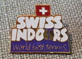 I303 Pin Swiss Indoors world best tennis Basel