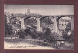 LAUSANNE - Pont Chaudron et plaine du Flon