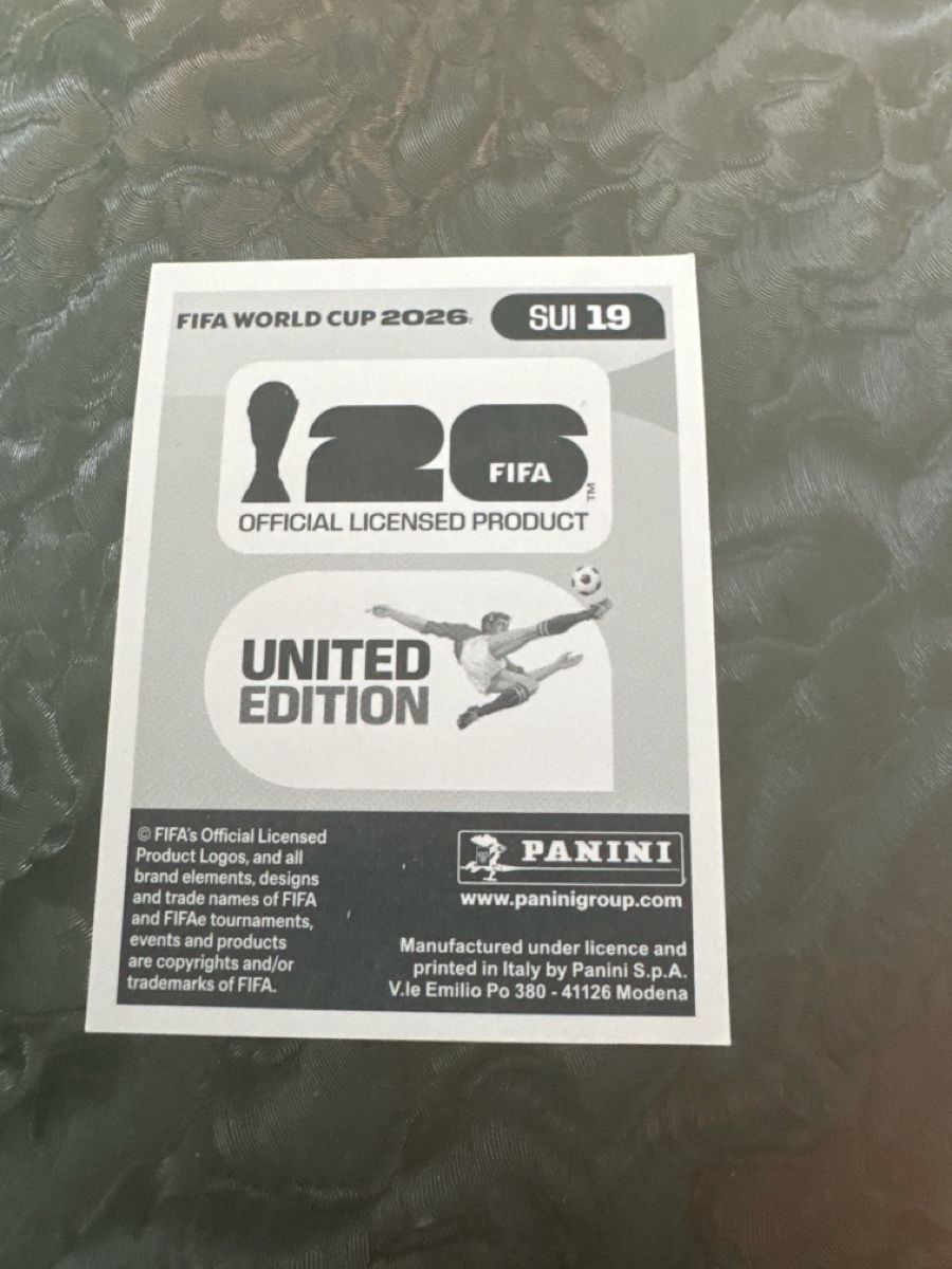 Panini Sammelbilder & Trading cards: Panini SUI 19 – Neu (gemäss Beschreibung) aus Zürich von th_e 1