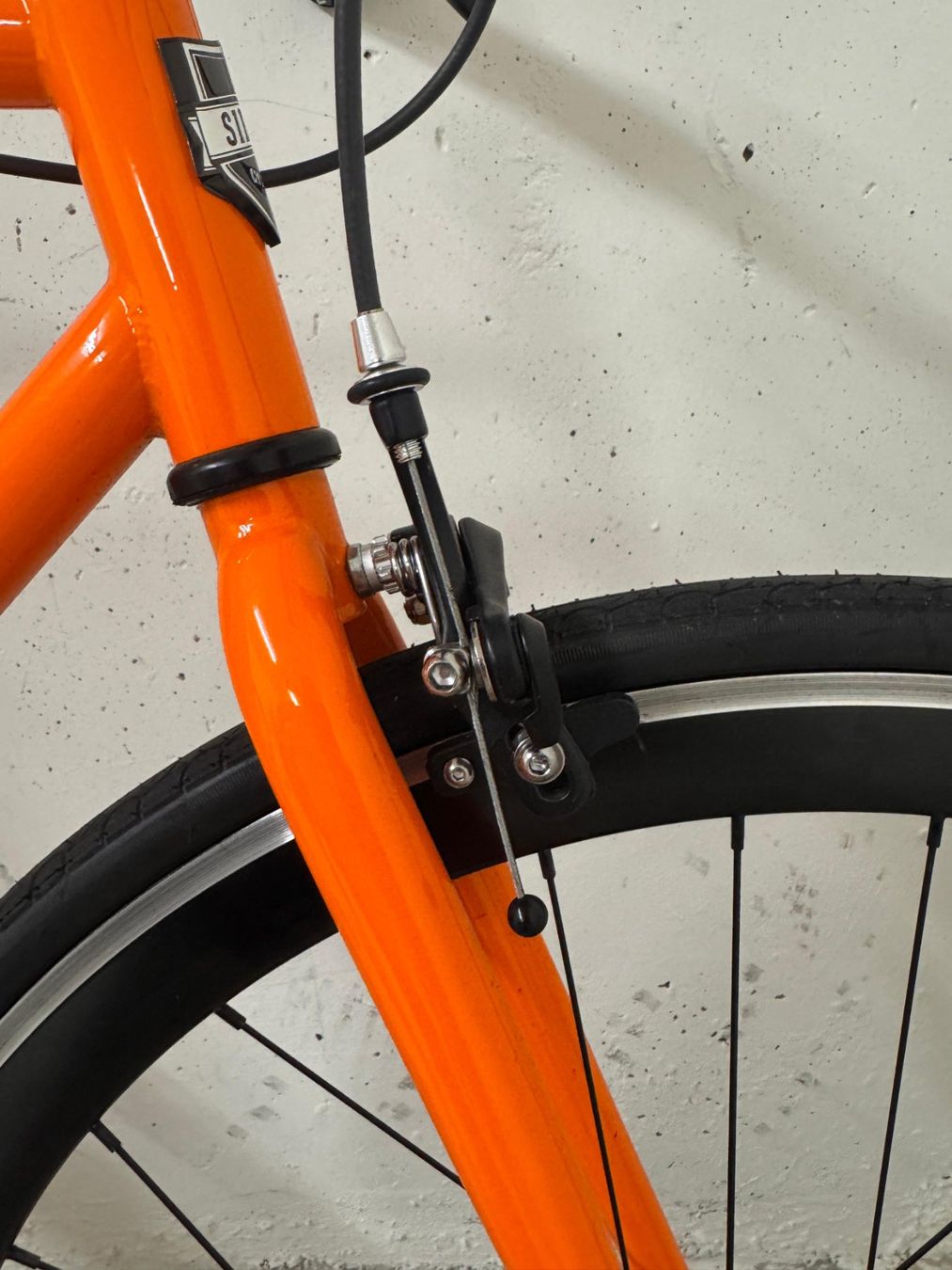 Siech Biciclette: Orange Siech Single Speed – Usato da Schlieren venduto da Saulge 4