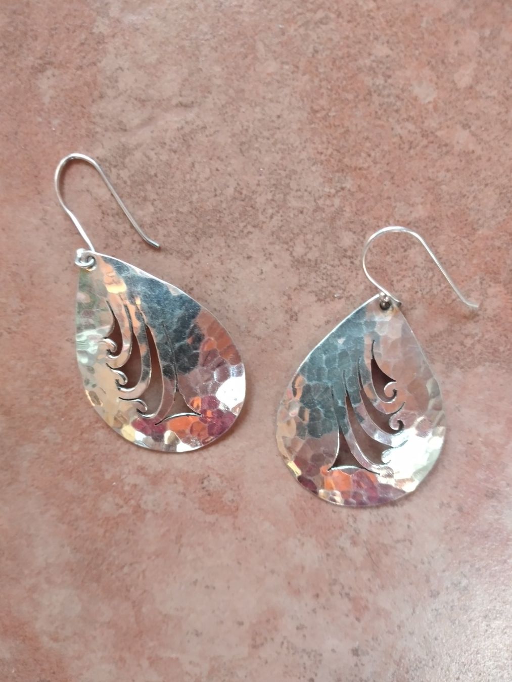 Orecchini pendenti & Orecchini a lobo: boucles d'oreilles en argent – Nuovo (secondo la descrizione) da Boussens venduto da mgerma54