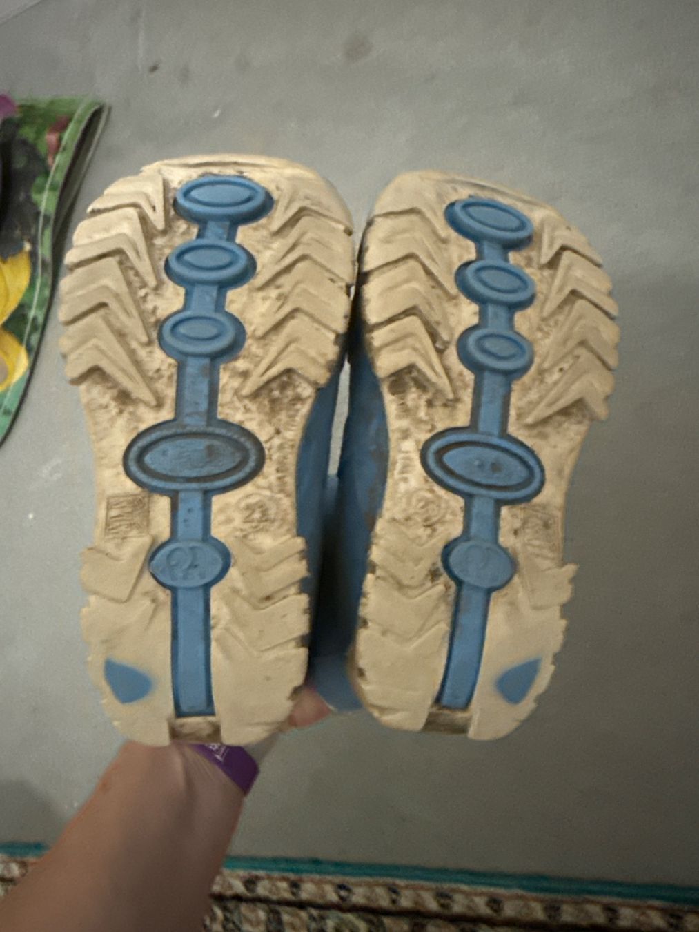 Elefanten Scarpe per ragazzi: Elefanten Kinder-Regenstiefel, hellblau, Größe 23 – Usato da Horw venduto da Edith1981 2