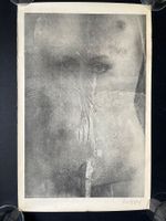 Oscar Wiggli, press art 1972, Zeitungspapier, handsigniert